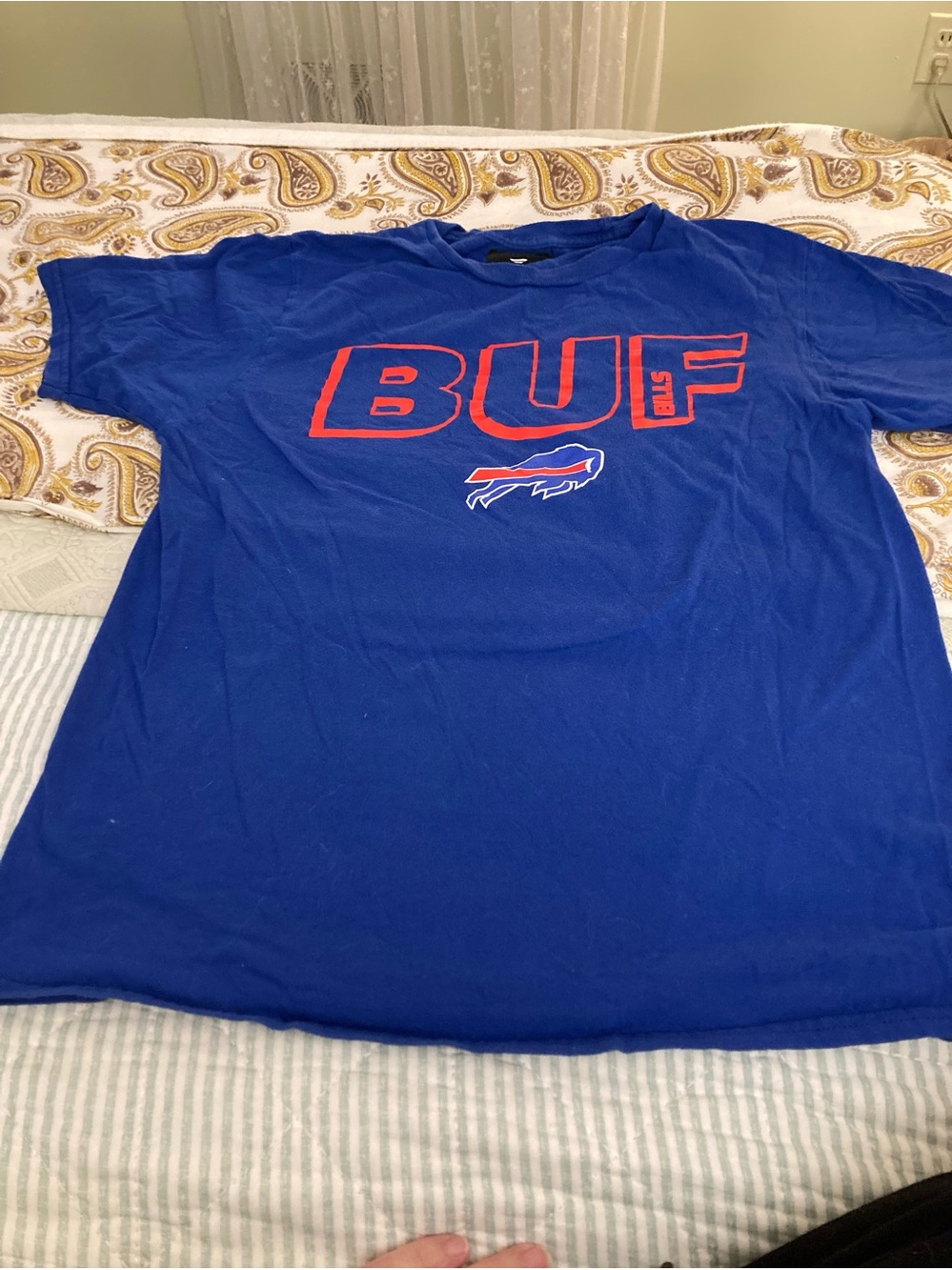 Fanatics Mens Small Buffalo Bills Tee